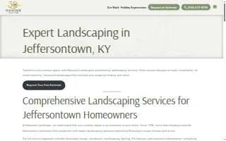 Hancock Landscape LLC website