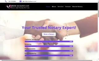 Jireh Alliance LLC Notary & Signing Services of Jeffersontown website