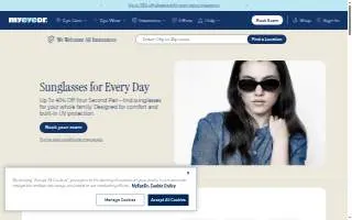 MyEyeDr. of East Lake website