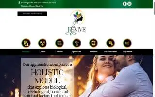 Revive Counseling & Wellness website