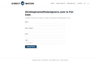 Strategic Wealth Designers