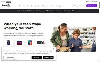uBreakiFix - Phone and Computer Repair of Jeffersontown website