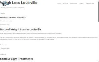 Weigh Less Louisville of Jeffersontown website