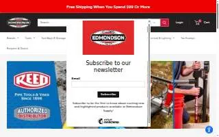 Edmondson Supply website