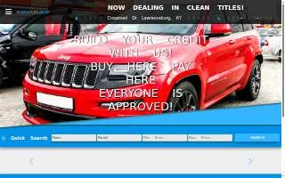 Fastrax Auto Group website