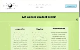Quick Prick Acupuncture of Lawrenceburg website