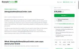 Allergy Asthma & Sinus Center of Lexington website