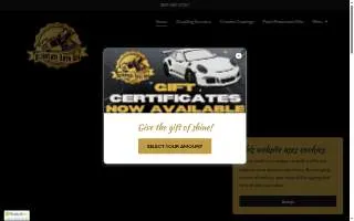 Bluegrass Auto Spa website