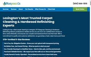 Bluegrass Cleaning & Hardwood Refinishing