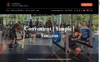 CSS Wellness website