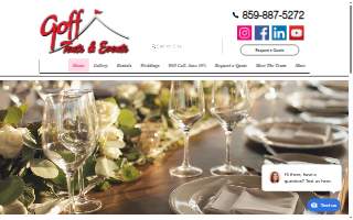 Goff Tents & Events of Lexington