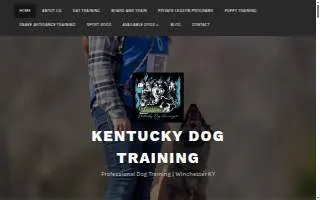 Kentucky Dog Training LLC of Lexington website