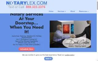 NotaryLex.com website