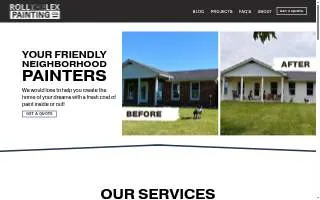 RollTheLex Painting, LLC of Lexington website