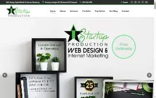 Startup Production, LLC of Lexington website