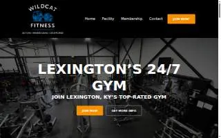 Wildcat Fitness website