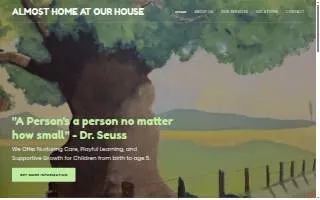 Almost Home at Our House Childcare of Louisville website