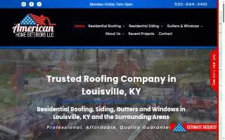 American Home Exteriors website