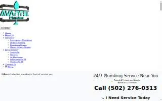 Avantel Plumber of Louisville KY website