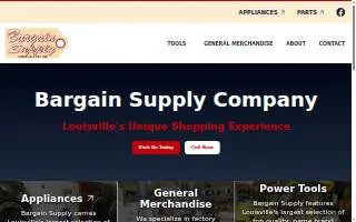 Bargain Supply Company of Louisville website