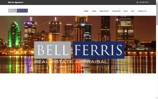 Bell Ferris – Real Estate Appraisers website