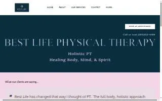 Best Life Physical Therapy website