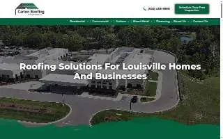 Carlon Roofing & Sheet Metal website