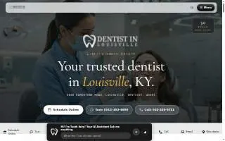 Dentist in Louisville website