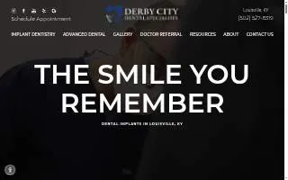 Derby City Dental Specialists - Periodontics & Dental Implants of Louisville website