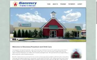 Discovery Preschool & Child Cr website