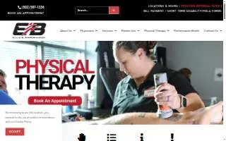 Ellis & Badenhausen Physical Therapy St. Matthews website