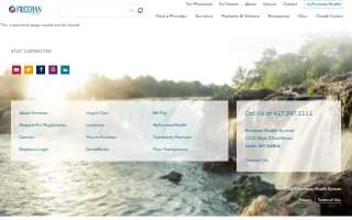 Freeman’s Pressure Washing website