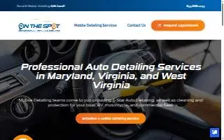 On The Spot Mobile Detailing – We Come to You | Louisville’s Original Mobile Detailers website