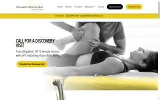 Orthopaedic Motion & Sport website