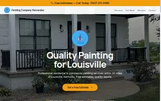 Painting Company Hernandez website