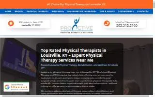 ProActive Physical Therapy and Wellness website