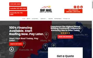 Roof Angel of Louisville website