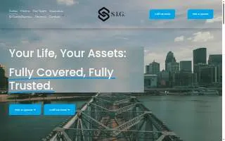 SIG Lou | Spalding Insurance Group website