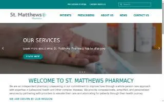 St. Matthews Specialty Pharmacy of Louisville website