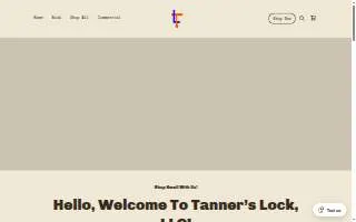 Tanner's Lock, LLC website