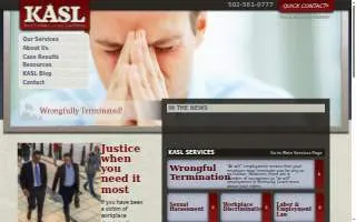 The Scharfenberger Law Office website