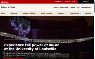 UofL School of Music website
