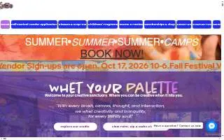 Whet Your Palette website