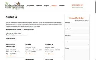 Baldwin Dental Group website