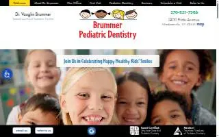 Brummer Pediatric Dentistry PLLC website