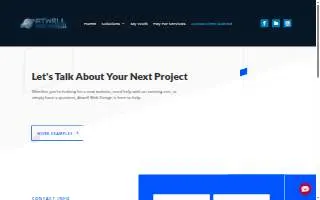 Atwell Web Design website