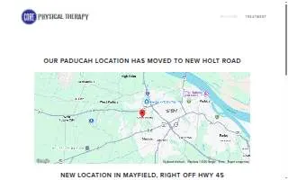 Core Physical Therapy website