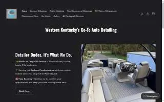 Detailer Dudes Mobile Auto Detailing website