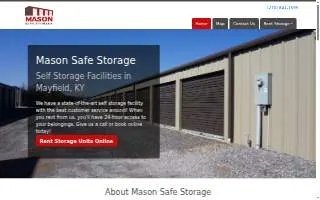 Mason Safe Storage LLC website