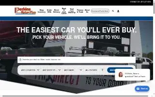 Perkins Motor Plex of Mayfield website